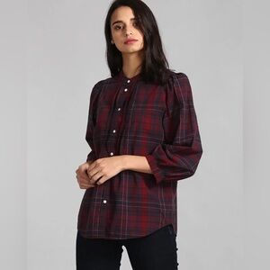 GAP | plaid button up | size small